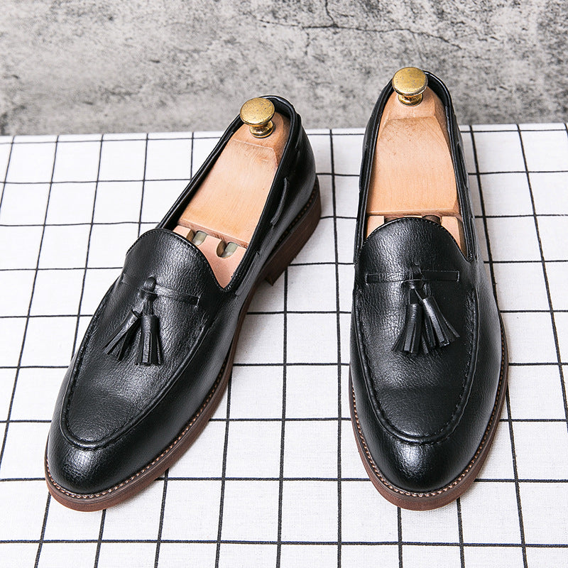 Rafferty | Men's Tassel Slip-On Leather Loafers