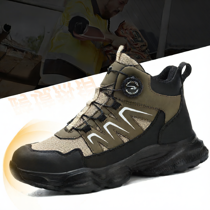 Ellis | Men's High-Top Steel-Toe Safety Work Shoes