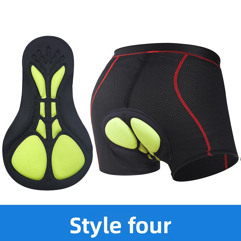 Men's Cycling Shorts with Silicone Grip