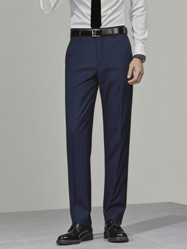 Barnaby | Men's Adjustable-Waist Straight-Leg Suit Trousers