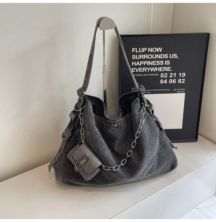 Juliette | Women's Denim Tote & Crossbody Bag