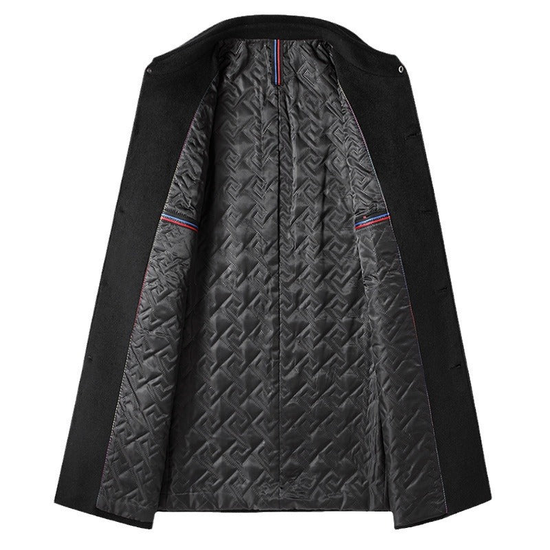 Tristan | Men's Slim-Fit Wool-Blend Overcoat