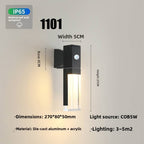 Square LED Up-Down Wall Light