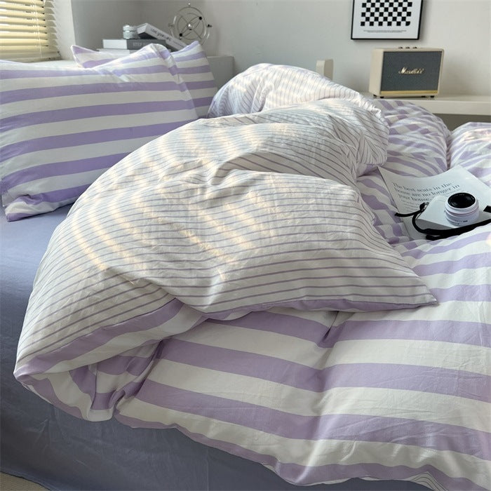Double-Layer Cotton Gauze Bedding Set
