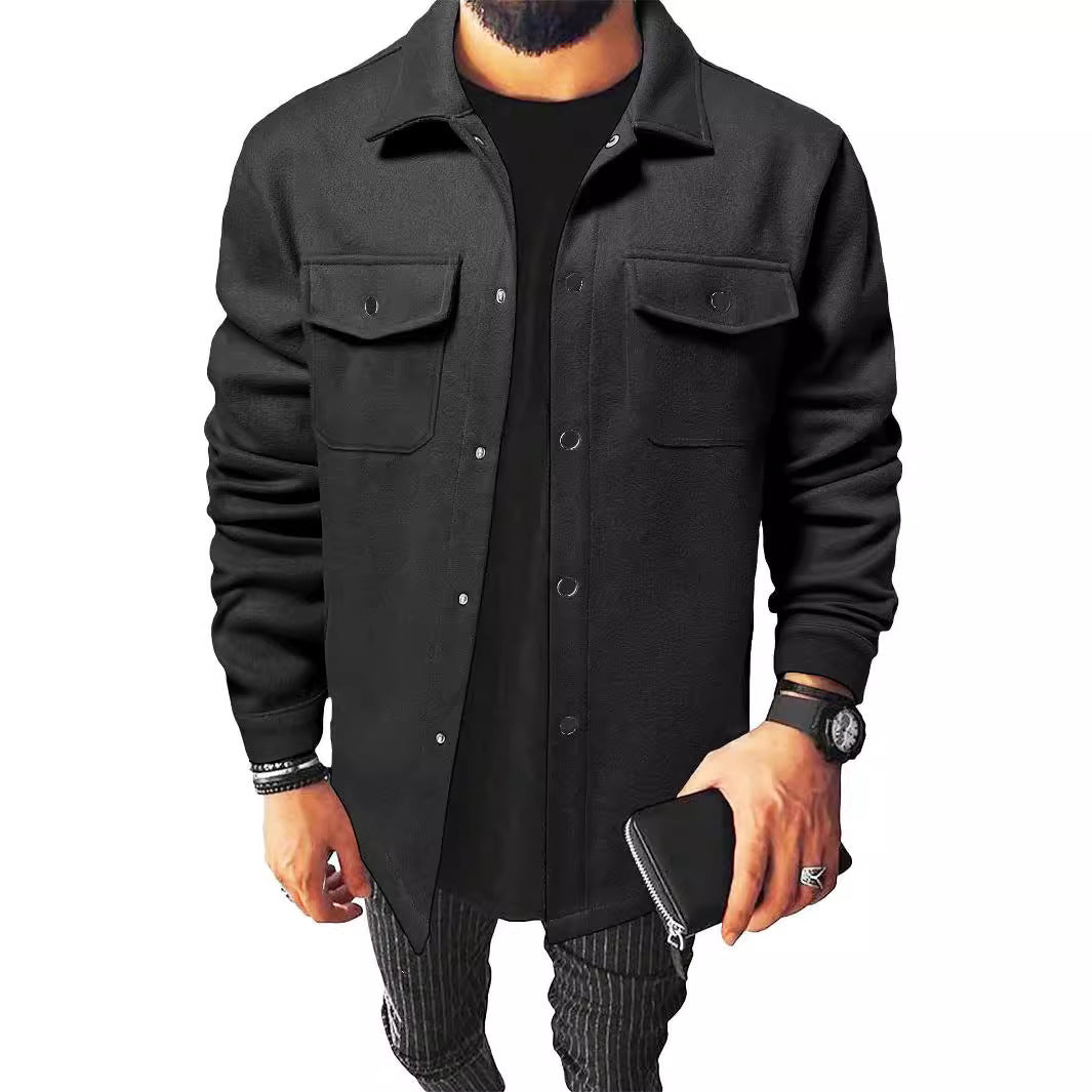Lucien | Men's Cotton-Blend Shirt Jacket