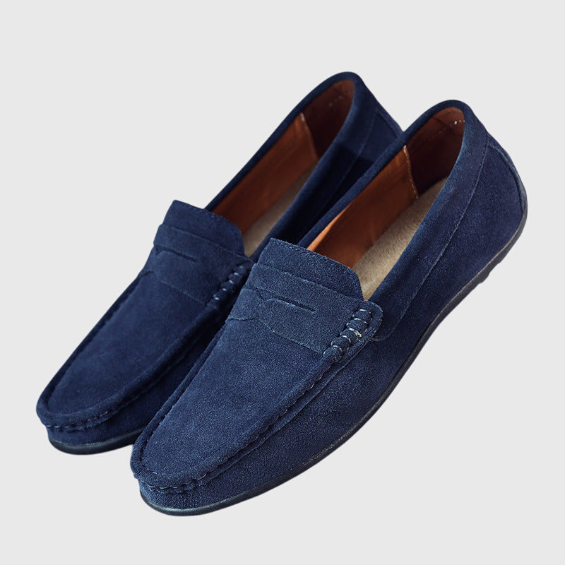 Renata | Women's Suede Slip-On Driving Loafers