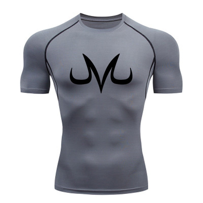 Mens Compression Fitness Quick Dry T-shirt
