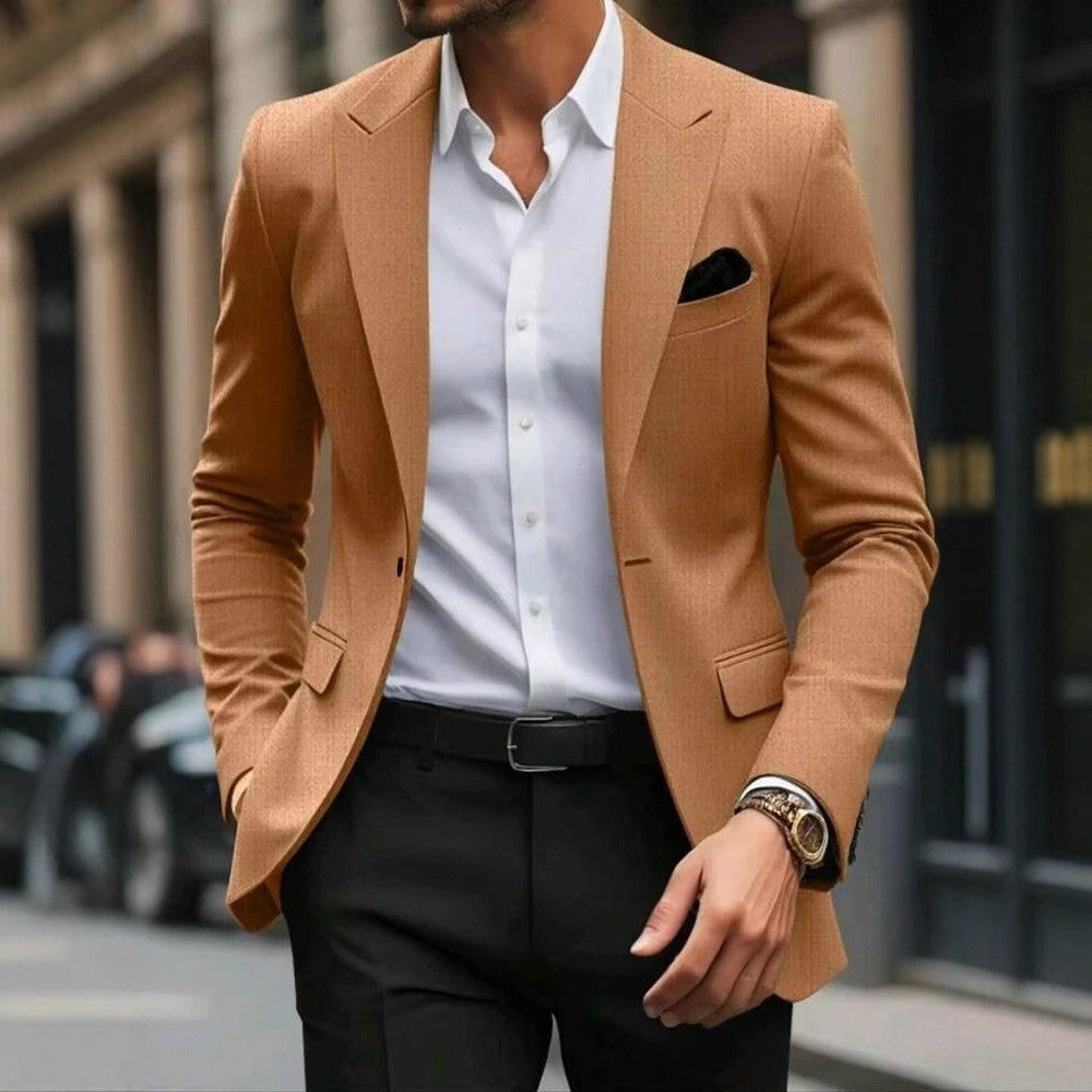 Remy | Men's Slim-Fit Single-Button Suit Jacket