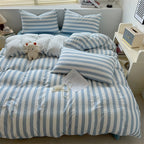 Double-Layer Cotton Gauze Bedding Set