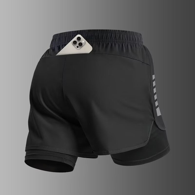 Men's Sports Training Shorts for Running and Cycling