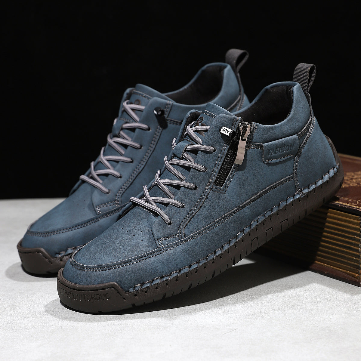 Cyprien | Men's Mid-Top Lace-Up Casual Boots