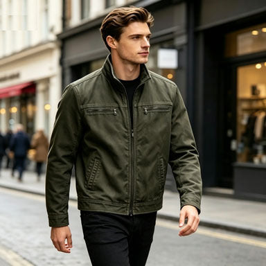 Julien | Men's Retro Cotton Workwear Jacket