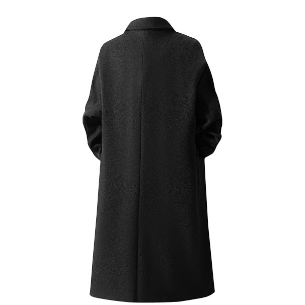 Noor | Women's Double-Breasted Mid-Length Wool-Blend Coat