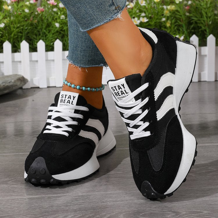 Danyzheiah colour-block sneakers in black