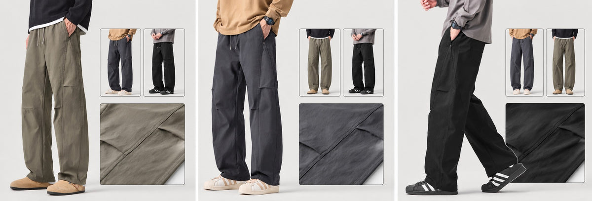 Alaric wide-leg pants