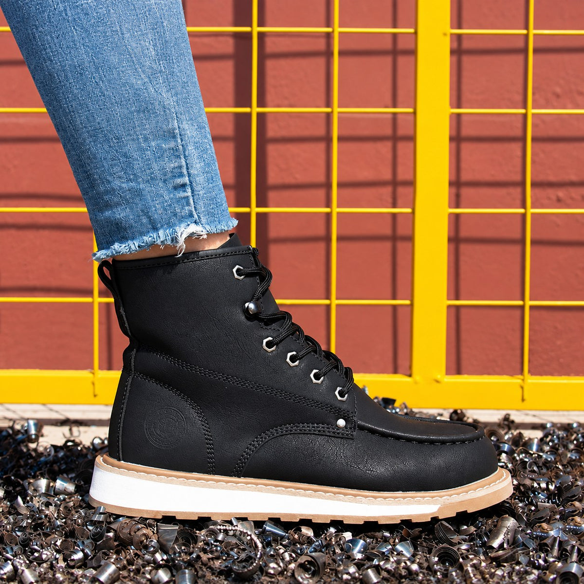 Lorcan steel-toe work boots