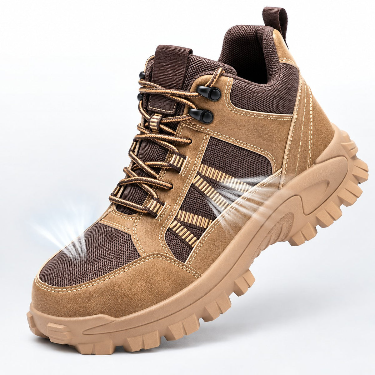 Ronan breathable steel-toe safety shoe