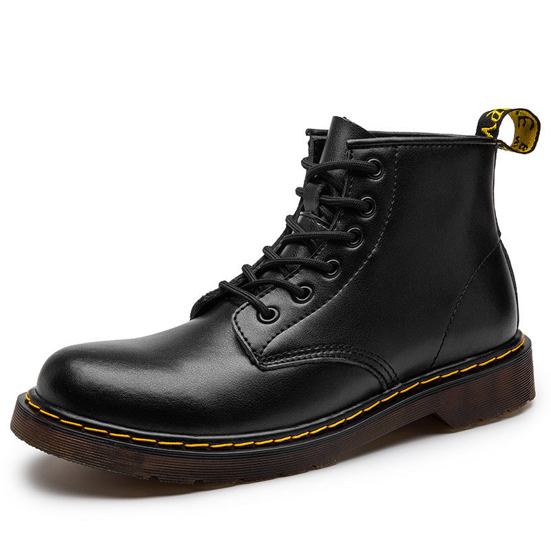 Armand | Men's Leather Mid-Top Lace-Up Boots