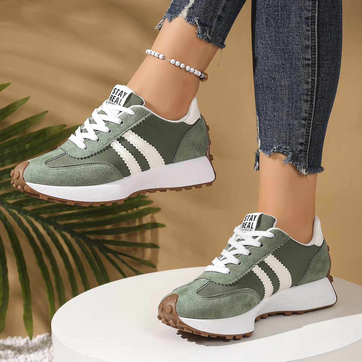 Danyzheiah colour-block sneakers