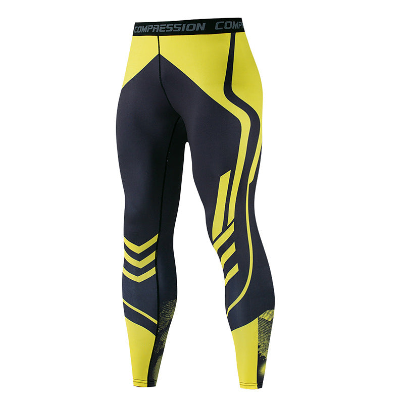 Mens Quick Dry Fitness Yoga Running Trousers