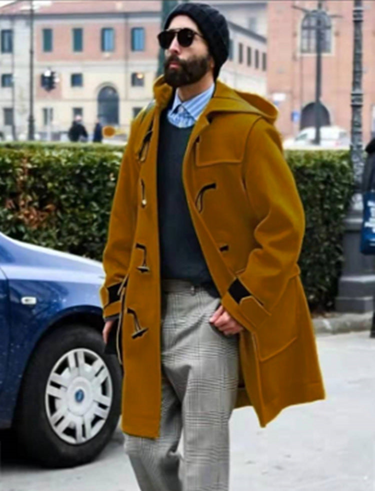 Maxime | Men's Classic Wool-Look Overcoat