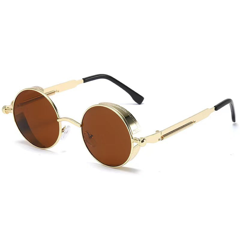 Mirabelle | Retro Round-Frame UV400 Sunglasses