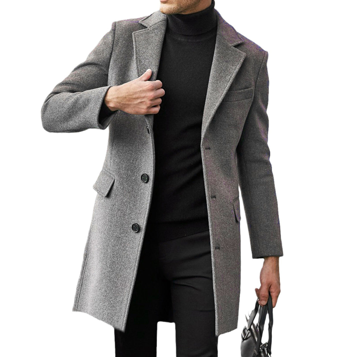 Roland | Men's British-Style Tailored Overcoat