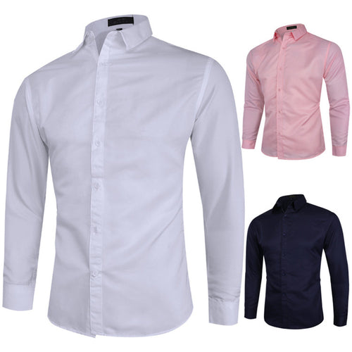 Anselme | Men's Business Casual Long-Sleeve Shirt