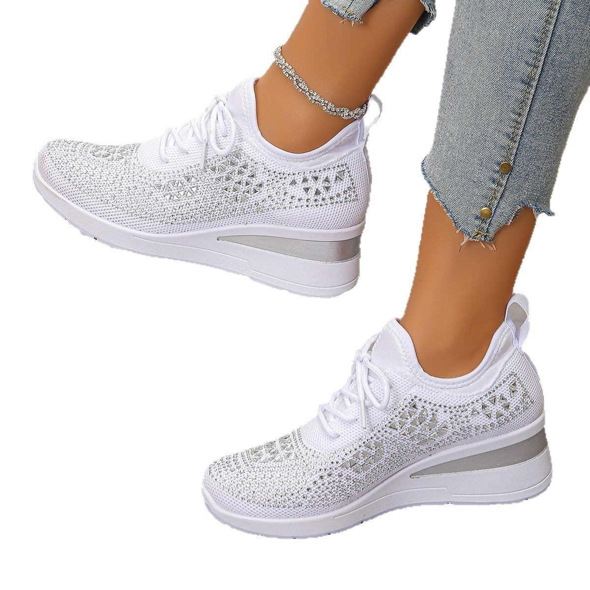 Grace lace-up sneakers