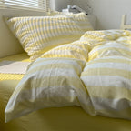 Double-Layer Cotton Gauze Bedding Set