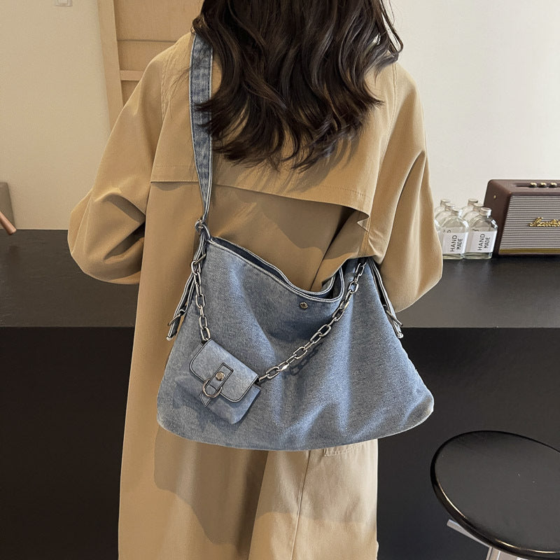 Juliette | Women's Denim Tote & Crossbody Bag