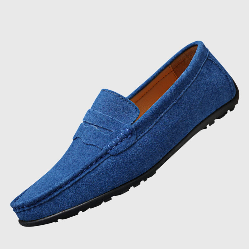 Renata | Women's Suede Slip-On Driving Loafers