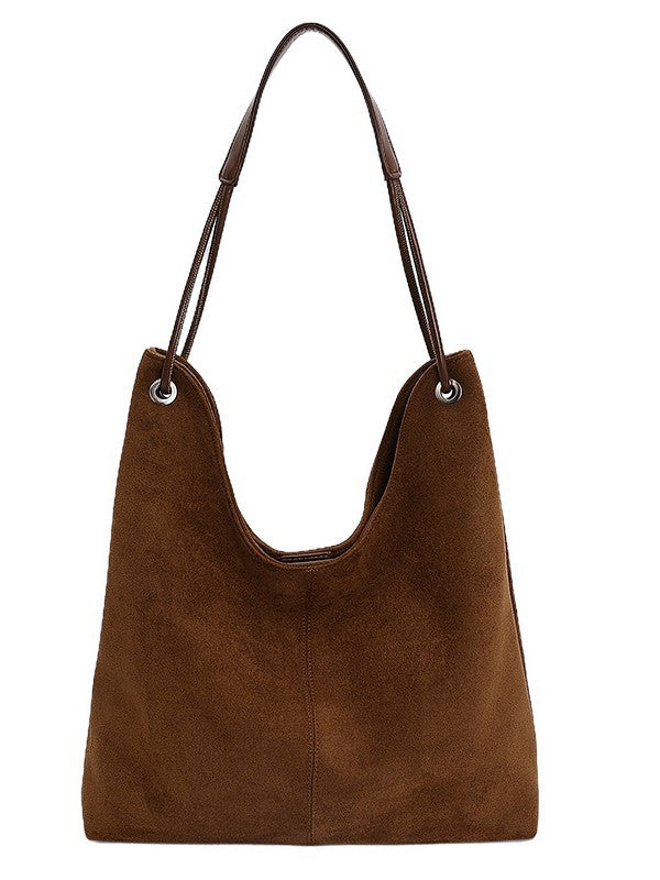 Seraphine | Women's Faux Suede Shoulder Tote Bag