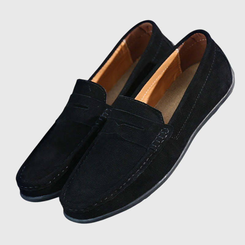 Renata | Women's Suede Slip-On Driving Loafers