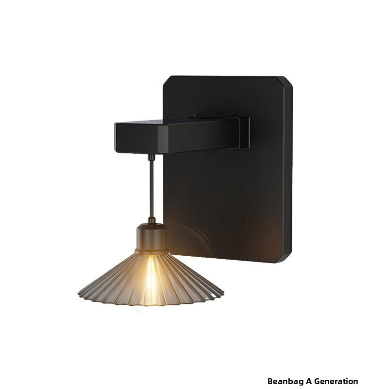 Retro Solar Light & Shadow Wall Lamp
