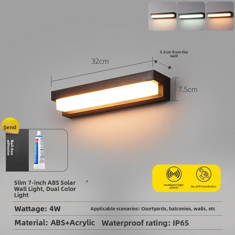 Solar Outdoor Wall Light