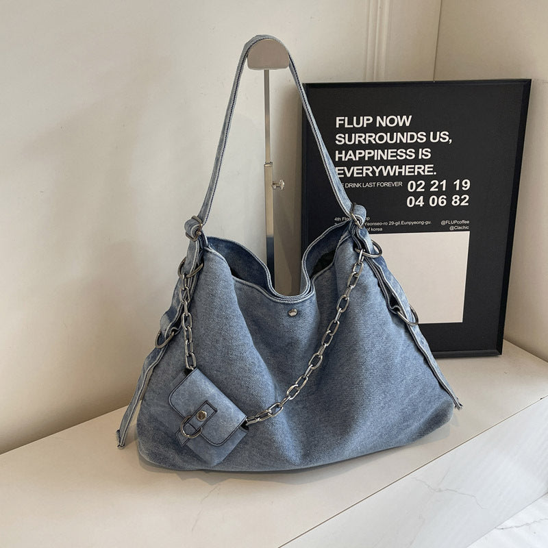 Juliette | Women's Denim Tote & Crossbody Bag