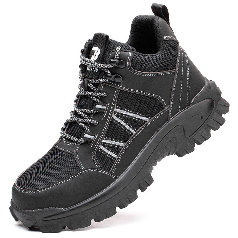 Ronan | Men's Breathable Steel-Toe Safety Work Shoes