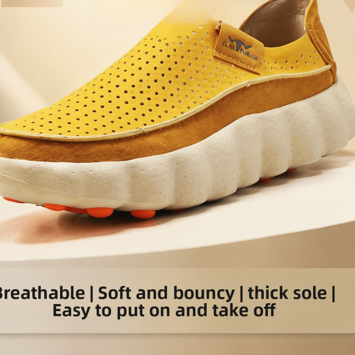 Miles | Men's Breathable Slip-On Sneakers