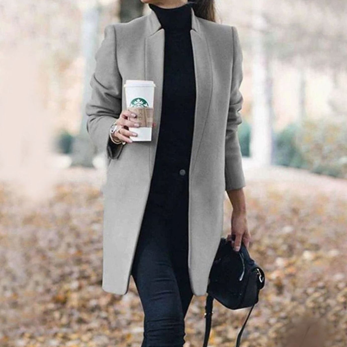 Celestine | Women's Tailored Lapel Long Winter Coat