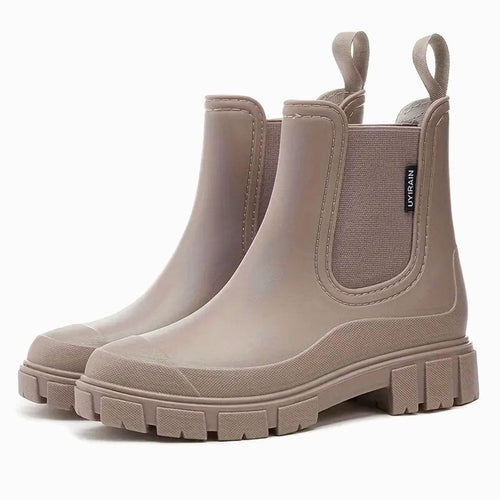 Anouk | Women's Waterproof Slip-On Lug-Sole Chelsea Boots